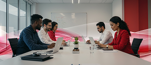 Business team meeting