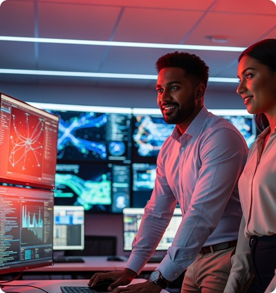 Professional Man with Device