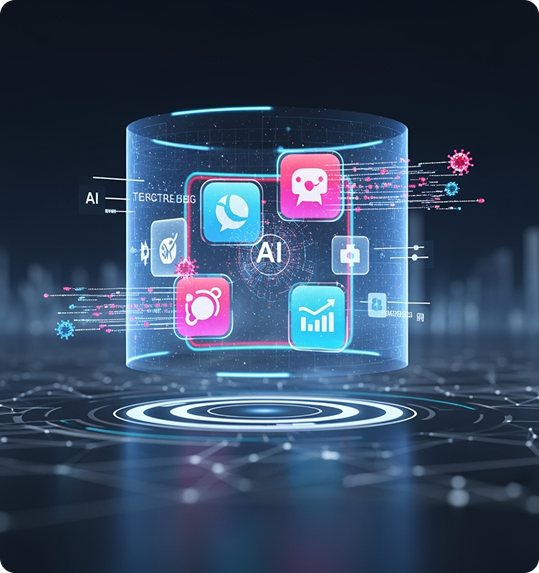 Professional Man with Device