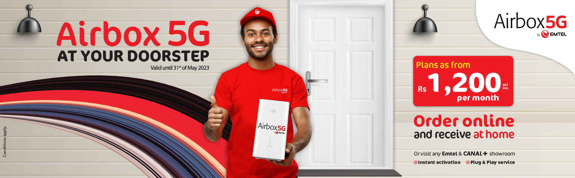 AIRBOX5G AT YOUR DOORSTEP