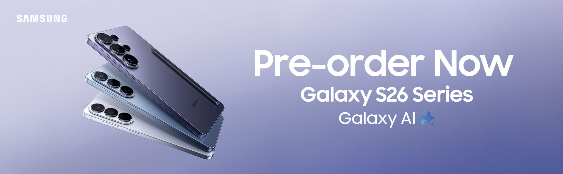  Pre Order - Samsung S26