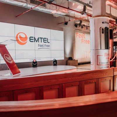 Emtel Feel Free reveal - Bagatelle Showroom